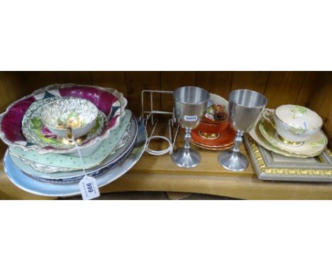 Cabinet cups and saucers, decorative plates etc