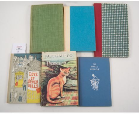 Small collection of books,  Paul Gallico, Ludmila; Legend of Liechtenstein, drawings by Frans Deack, First Editon, published 