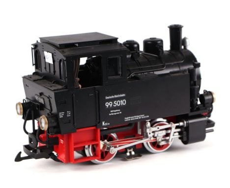 A L.G.B. 'G' gauge 0-4-0 Pannier Tank Engine, catalogue no. 12068719.