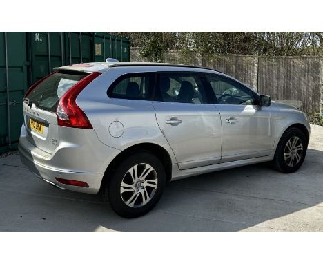 A 2015 Volvo XC60 SC NAV D4 AWD automatic estate, registration no. YY15 0KW, chassis no. YV1DZ8156F2756971, engine no. 156859