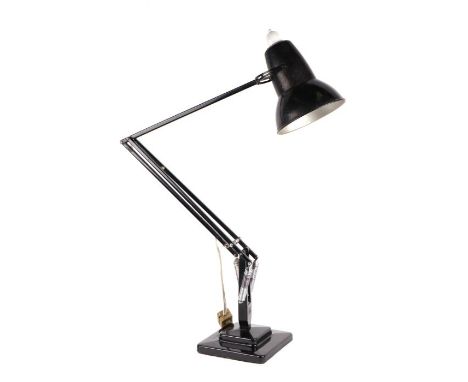 A Herbert Terry mid century Anglepoise lamp with three spring and two step base.