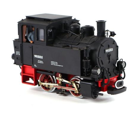 A L.G.B. 'G' gauge 0-4-0 Pannier Tank Engine, catalogue no. 20761.1.