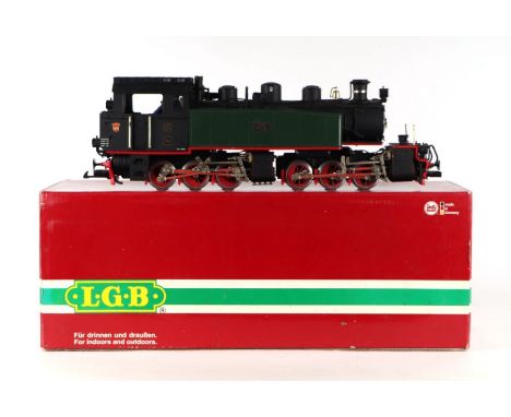 A L.G.B. 'G' gauge 0-6-6-0 Pannier Tank Engine, 2085D, boxed.