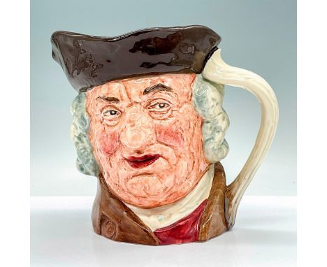 Dark brown hat; light brown, maroon and white robes.Royal Doulton backstamp. Artist: Harry FentonIssued: 1950 - 1960Dimension