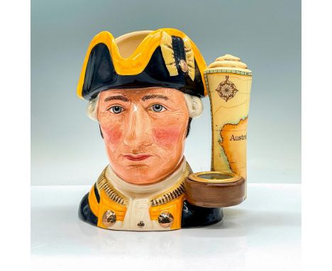Naval uniform and cap, yellow trim, gold buttons.Royal Doulton backstamp. Artist: William K. HarperIssued: 1997Dimensions: 6.