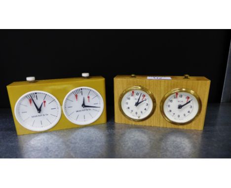 Brian Eley & Co chess clock and timer together with another (2)