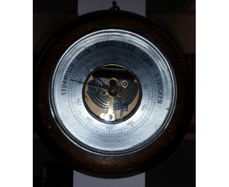 A 20th Century Aneroid Barometer.