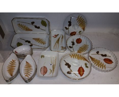 A Quantity of 'Wild Harvest' Royal Worcester Dinnerware.