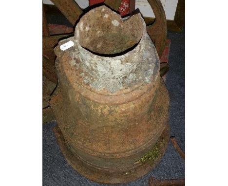 A Large 19th Century Cast Iron Hopper.