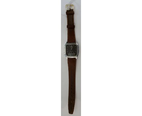 A Casio Dual Dial BMC Watch, in working order according to owner.