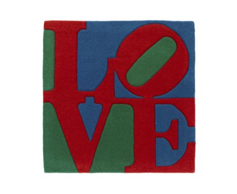 INDIANA ROBERT (1928 - 2018)mounted 'Classic Love' tapestry - edition for Galerie-F with the original label on the backINDIAN