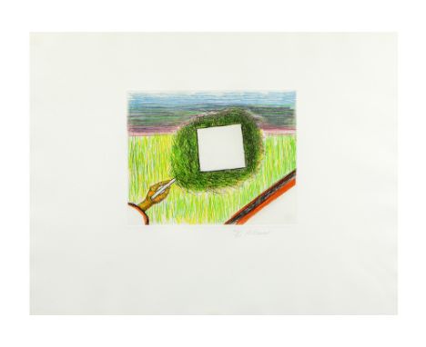 RAVEEL ROGER (1921 - 2013)20th Cent. etching in color - signed Roger RaveelRAVEEL ROGER (1921 - 2013) kleurets n° 43/60 : "Ee
