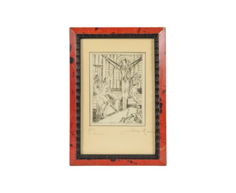 MINNE JORIS (1897 - 1988)20th Cent. Belgian etching - signed Joris Minne and dated 1923MINNE JORIS (1897 - 1988) ets getiteld