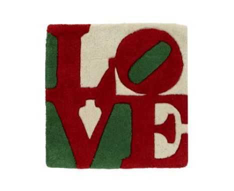 INDIANA ROBERT (1928 - 2018)mounted 'Magyar Love' tapestry - edition for Galerie-F with the original label on the backINDIANA