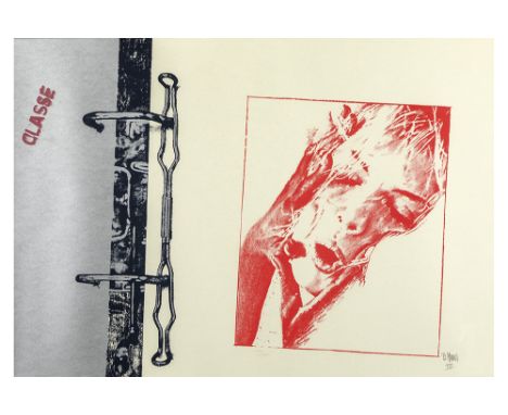MARA POL (PS. VAN LEYSEN, LEOPOLD) (1920 - 1998)20th Cent. lithograph printed in colors - signed Pol MaraMARA POL (PS. VAN LE