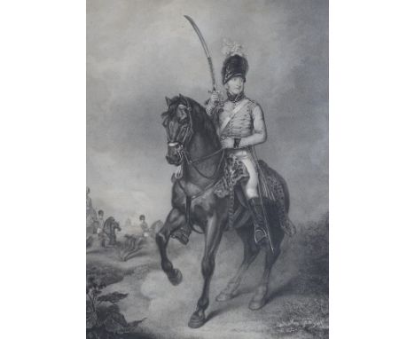 Anthony Carden after Arthur William Devis, stipple engraving, 'Alexander Sinclair Gordon Esquire, Captain &amp; Adjutant of T