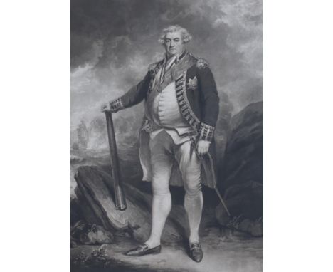 James Ward after John Hoppner, mezzotint, 'Portrait of Admiral of the Fleet Adam Duncan, 1st Viscount Duncan (1731-1804)', vi