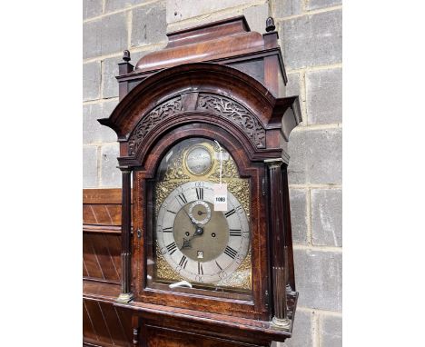 Thomas Fenton of London.  A George III walnut cased 8 day longcase clock, height 234cm