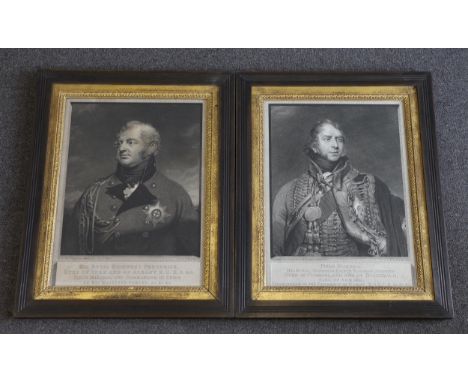 William Skelton after Sir William Beechey, engraving, 'His Royal Highness Frederick, Duke of York and Albany ...', visible sh