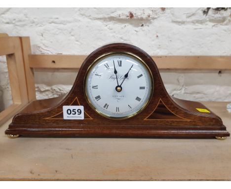 INLAID MANTLE CLOCK 