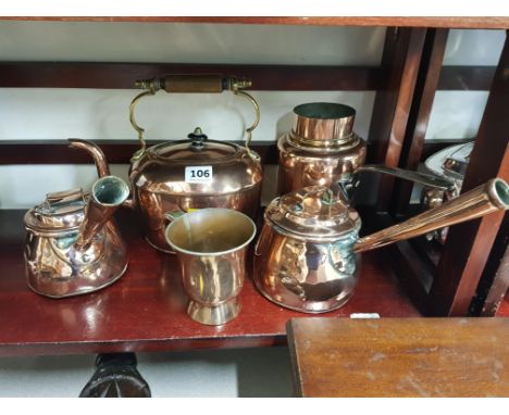 SHELF LOT OF COPPER