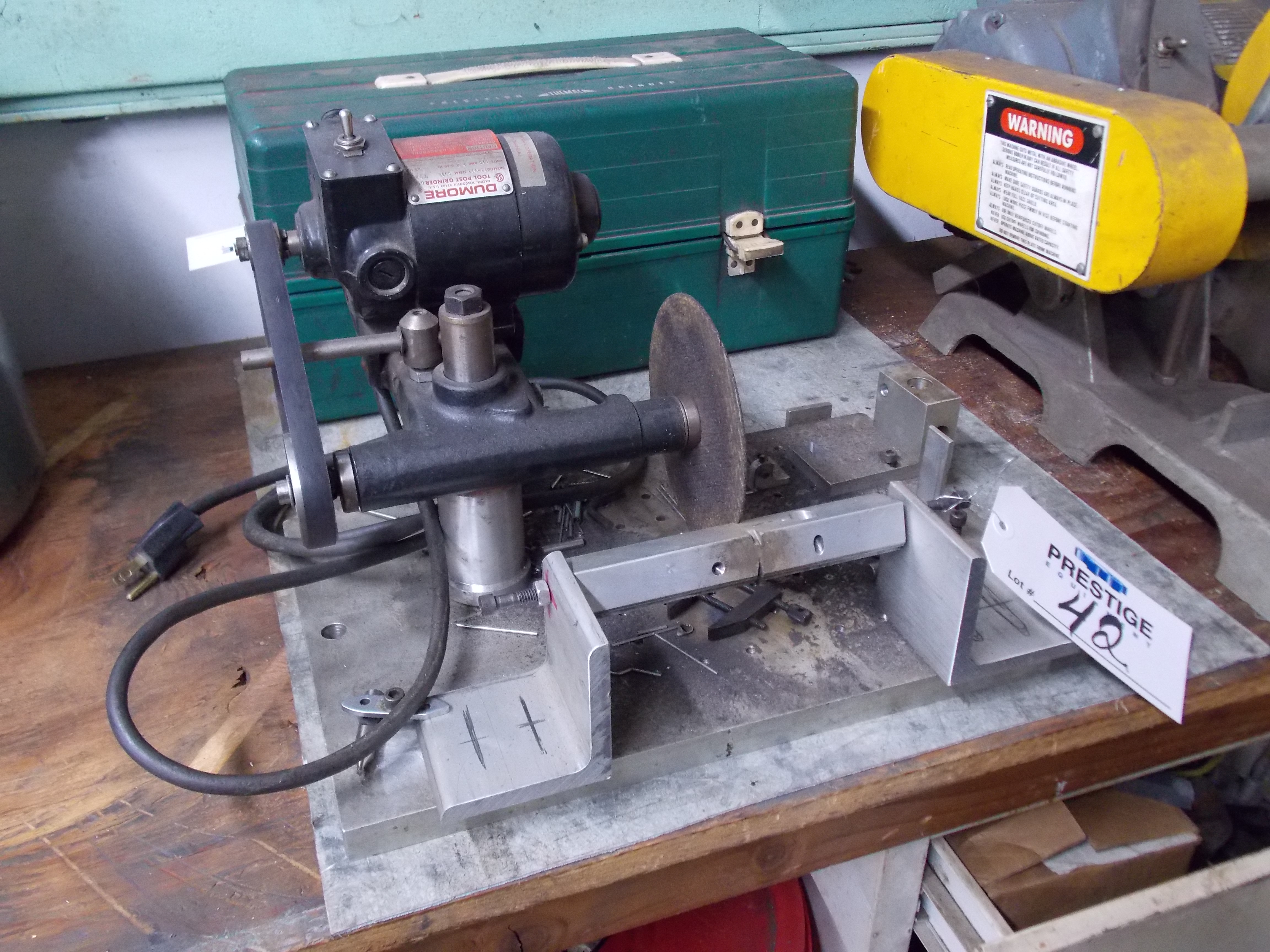 DUMORE 11011 5" Tool Post Grinder, S/N 8386