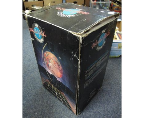 'The Levitating World Globe' in original box, an unusual scientific educational toy.