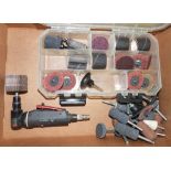 Husky Pneumatic Grinder with Accessories