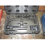 Rock River Ratchet and Socket Set, 1/2" Drive, 3/8"-1 1/4"