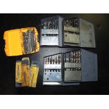 (2) Tap & Drill Indexes, (2) Drill Indexes, and Drill Bits