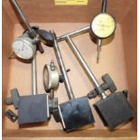 Magnetic Base Indicator Stands and Dial Indicators