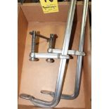 Quick Adjust Welding Clamps, 16" X 4" and 18" X 4"