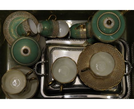 A quantity of miscellaneous ceramics and silver plate, including Royal Worcester. 