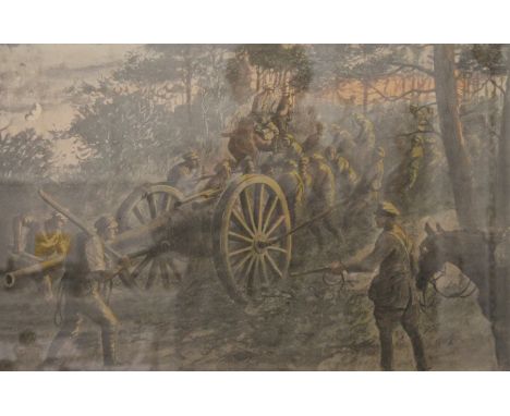 CHARLES ''SNAFFLES'' JOHNSON PAYNE (1884-1967) English, The Heavies, print, framed and glazed. 81.5 x 59.5 cm overall.