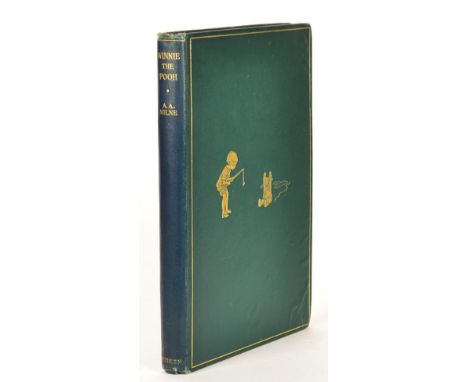 Milne (A.A.) Winnie-the-Pooh, 1926, Methuen, first edition, top edge gilt, original cloth gilt