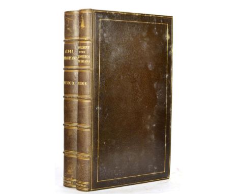 Dibdin (Thomas Frognall) Aedes Althorpianae; or An Account of the Mansion, Books and Pictures, at Althorp; the Residence of G