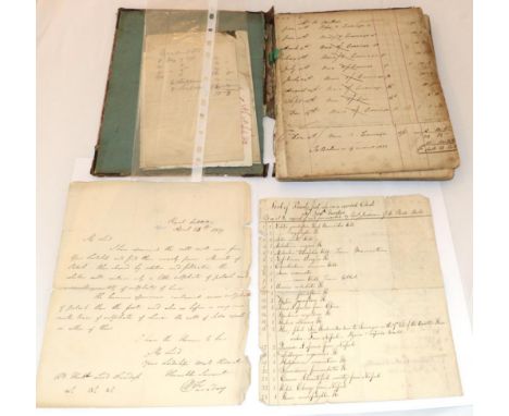 Faraday (Michael) Autograph Letter Signed from Faraday at the Royal Institution to Lord Dundas, 23rd April, 1819, discussing 