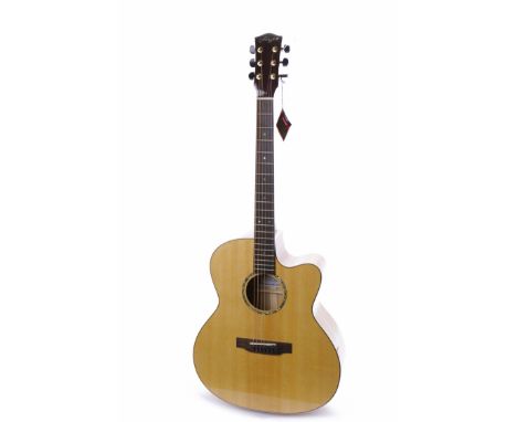 FINLAYSON JMAP 50CEG ELECTRO ACOUSTIC GUITARserial number 1xxxxxx9, Fishman preamp and inbuilt tuner, natural spruce top, mah