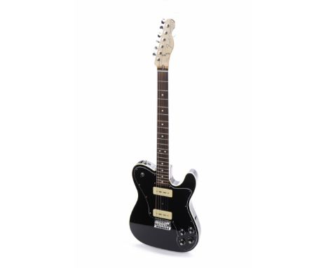 FENDER CUSTOM TELECASTER P90 ELECTRIC GUITAR serial number MX1xxxxxx1, made in Mexico 2011/2012, with Fender Microbeck adjust