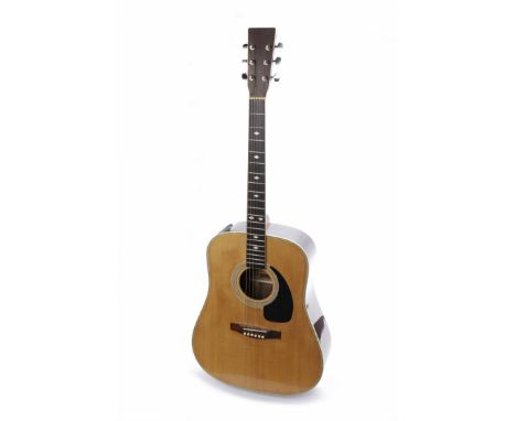 KIMBARA MODEL 193/G ACOUSTIC GUITARespecially made for FCN Music, Tonbridge, England, made in China, wooden bridge, mother of
