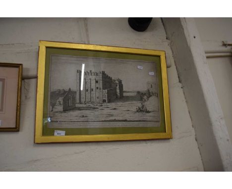 Framed print The Ruins of Rising Castle in Norfolk...