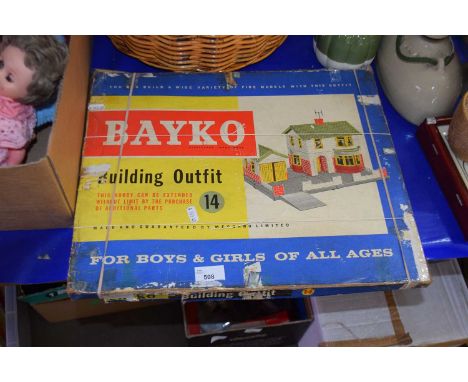Boxed Bayko building set
