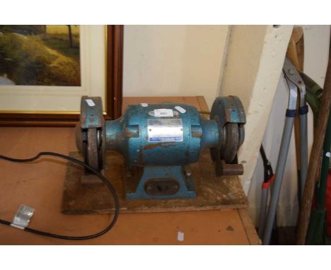 Twin bench grinder