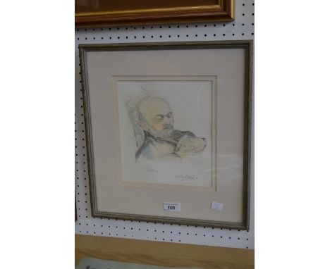 F Stannard, 97
Portrait
signed, watercolour