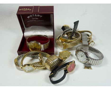 Collection of assorted wristwatch inc. Accurist, Target, Timex etc 