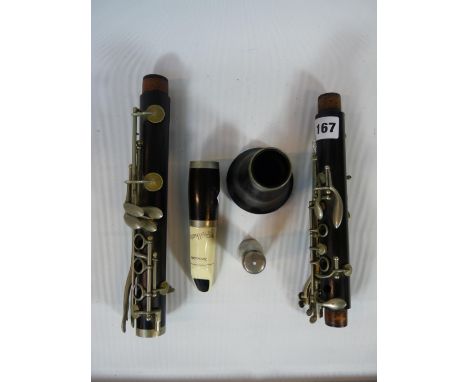 Boosey &amp; Hawkes Clarinet with plated detail stamped  34807 