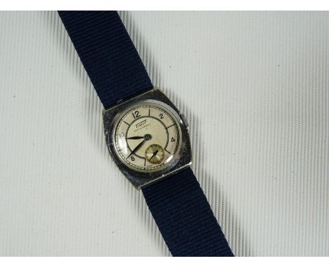 Interesting Tissot Non Magnetic Swiss made watch on fabric strap 