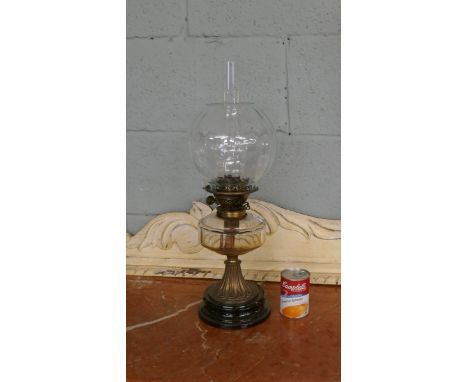 Victorian oil lamp 