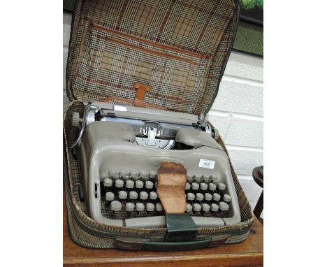 A vintage Voss typewriter