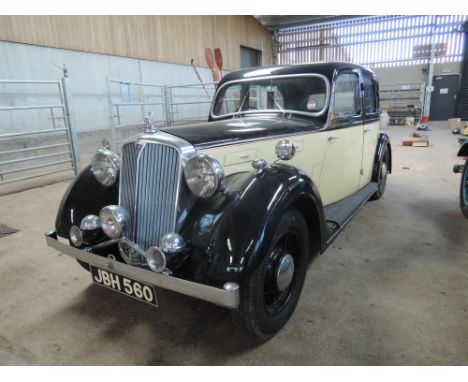  A Classic Car, a 1946 Rover 16 P2, JBH560, first registered 31st December 1946, odometer reading 78899. Had a complete rebui